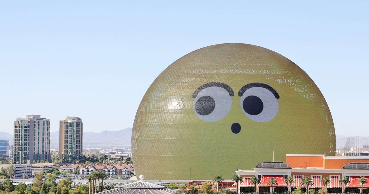 Widowiskową kulę The Sphere w Las Vegas zasila 150 kart graficznych NVDII