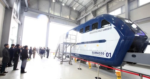 Koreański pociąg Hyper-Tube osiągnął ponad 1000 km/h
