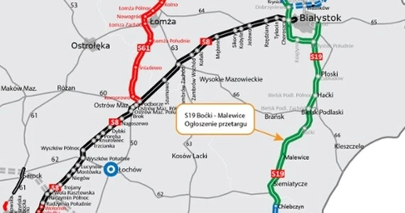 Rusza przetarg na kolejny odcinek drogi S19