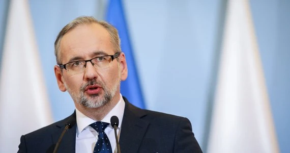 Konferencja prasowa ministra zdrowia Adama Niedzielskiego