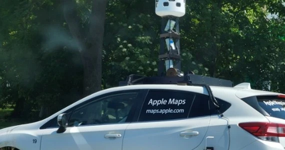 Samochody Apple Maps jeżdżą po Polsce