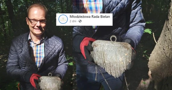 Warszawa: Burmistrz Bielan znalazł w lesie 