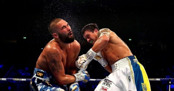 Boks. Usyk wygrał z Chisorą na gali bokserskiej w Londynie