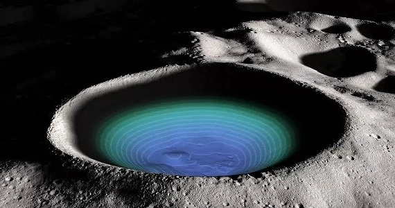 NASA potwierdza - na Księżycu jest woda