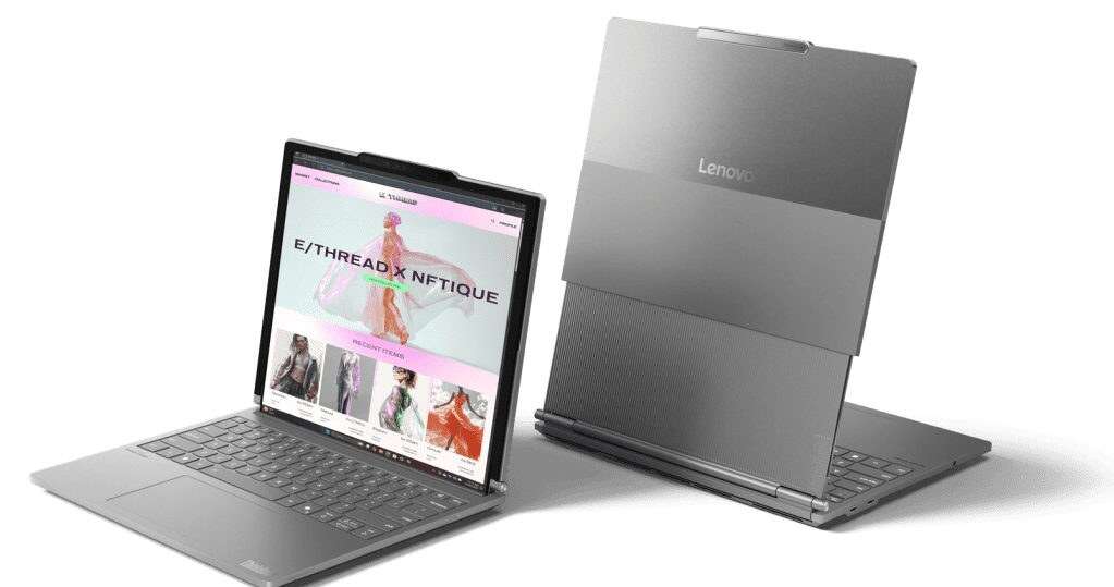 Lenovo prezentuje pierwszy na świecie laptop z rozwijanym ekranem