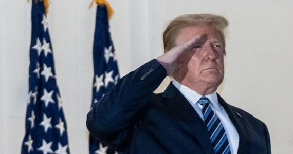 Donald Trump wypisany ze szpitala. 