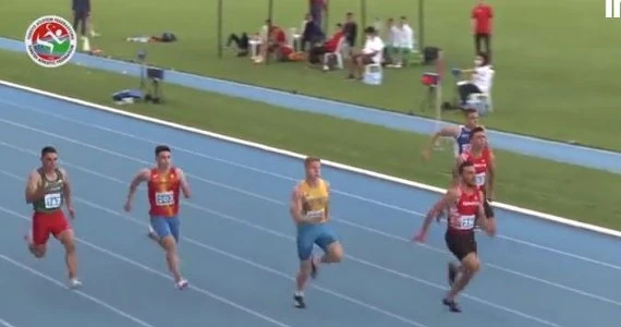 Lekkoatletyka. Kot wtargnął na finisz biegu sprinterskiego w Stambule