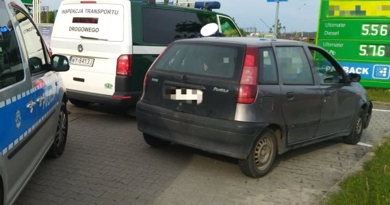 Wnętrze auta pełne było dymu z marihuany