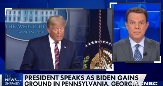 ​Wybory w USA. Bezprecedensowa reakcja stacji telewizyjnych na wystąpienie prezydenta