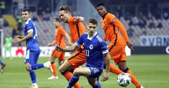 Bośnia i Hercegowina - Holandia 0-0 w meczu 3. kolejki Ligi Narodów