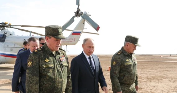 Władimir Putin obserwował Terminatora. Manewry na Kaukazie