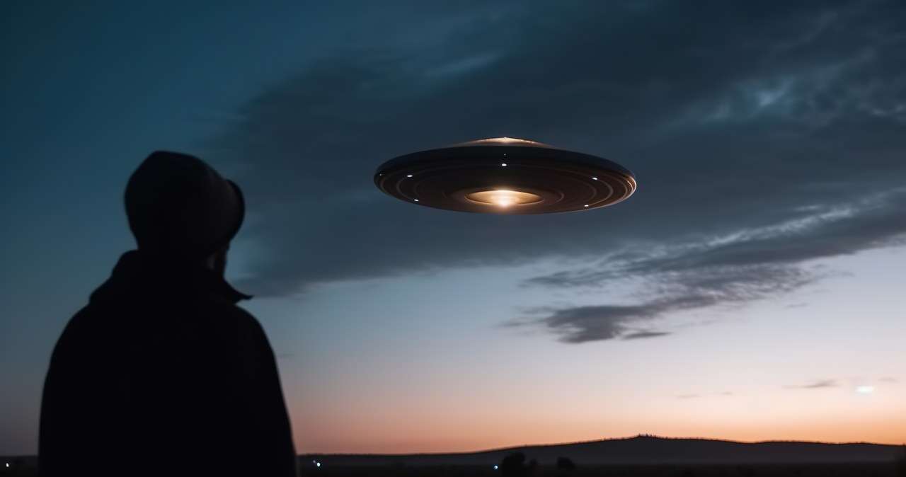 UFO nad Zatoką Gdańską? Płonące punkty, których nikt nie potrafi wytłumaczyć