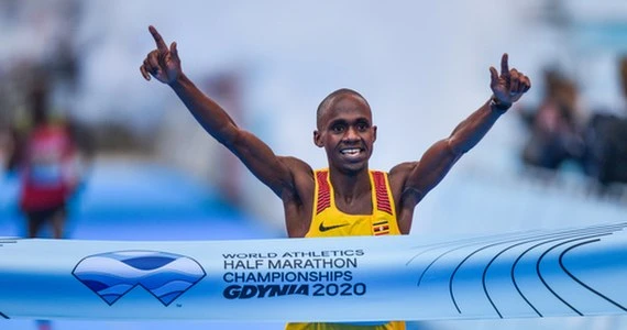 Jacob Kiplimo pisze historię Ugandy na mistrzostwach świata w półmaratonie w Gdyni