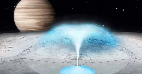 Skąd się biorą lodowe erupcje na Europie?