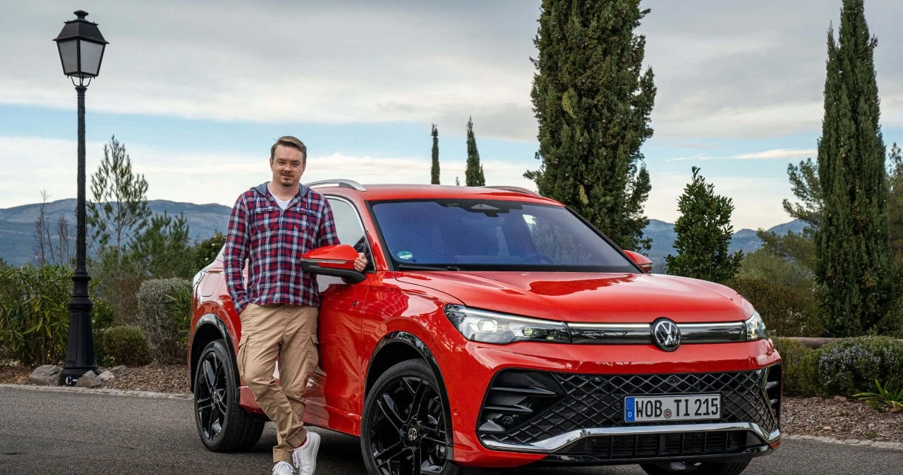Nowy Volkswagen Tiguan - kierowca mu tylko przeszkadza