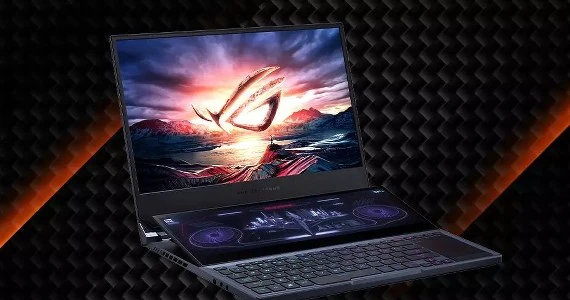 ASUS ROG Zephyrus Duo 15 - czy dodatkowy ekran robi robotę?