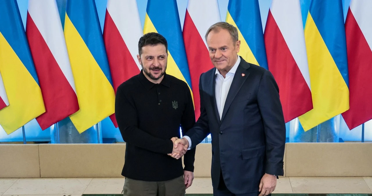 Tusk rozmawiał z Zełeńskim. 