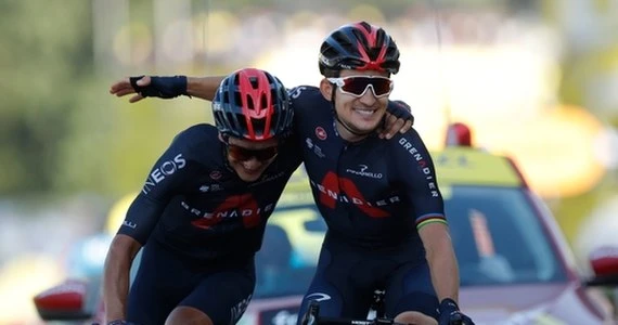 Tour de France. Michał Kwiatkowski po zwycięstwie podziękował drużynie, rodzinie i fanom