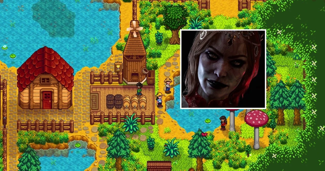 Stardew Valley - w grze pojawiają się postacie z Baldur's Gate 3