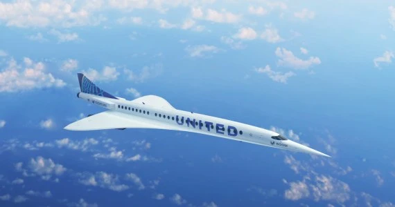 United Airlines zakupi 15 naddźwiękowych samolotów Overture