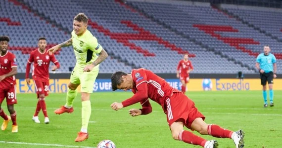 Bayern - Atletico 4-0 w Lidze Mistrzów. Koniec passy Lewandowskiego