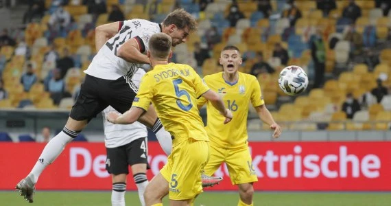 Ukraina - Niemcy 1-2 w meczu 3. kolejki Ligi Narodów