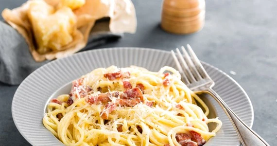 Spaghetti z boczkiem