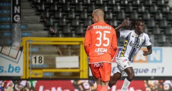Royal Charleroi - Lech Poznań 1-2. Bednarek: Urwał mi się film