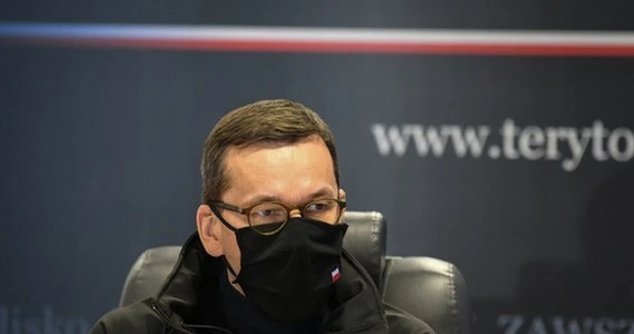 Konferencja premiera i ministra zdrowia na Stadionie Narodowym w Warszawie