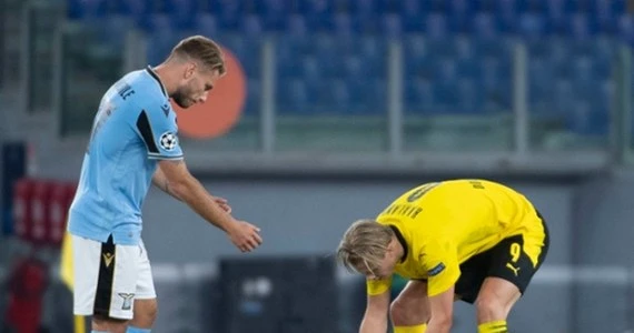 Lazio Rzym - Borussia Dortmund 3-1 w meczu 1. kolejki Ligi Mistrzów