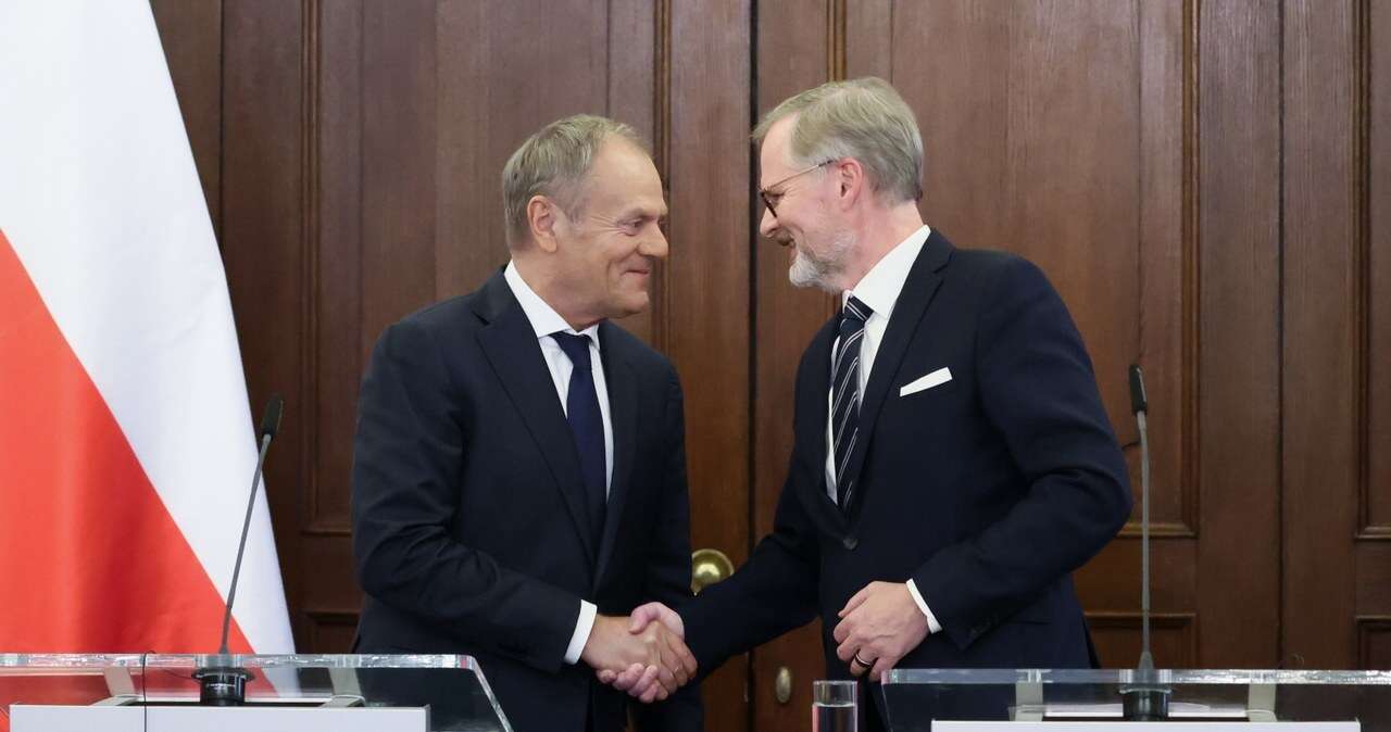 Donald Tusk liczy na napływ turystów z Czech. 