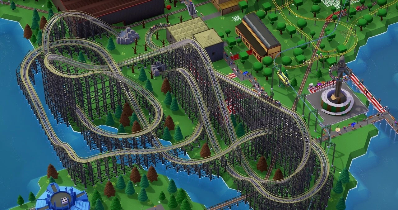 Parkitect - symulator zarządzania parkiem rozrywki debiutuje na konsolach