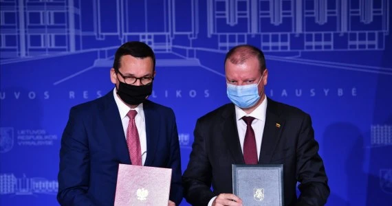 Mateusz Morawiecki na Litwie