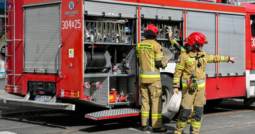 Pożar drukarni w Inowrocławiu. Brejza: Zagrożonych prawie 300 miejsc pracy