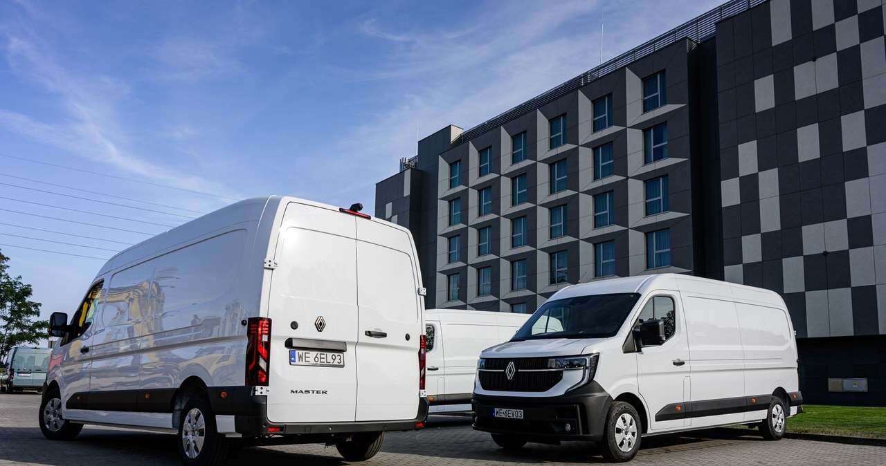 Renault Master to ulubieniec Polaków. Nowa generacja z dieslem lub na prąd