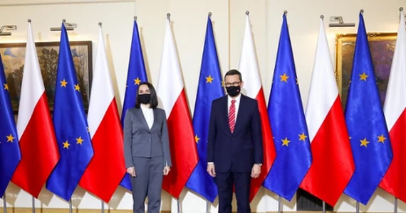 Mateusz Morawiecki spotkał się ze Swiatłaną Cichanouską. Wiadomo, o czym rozmawiali