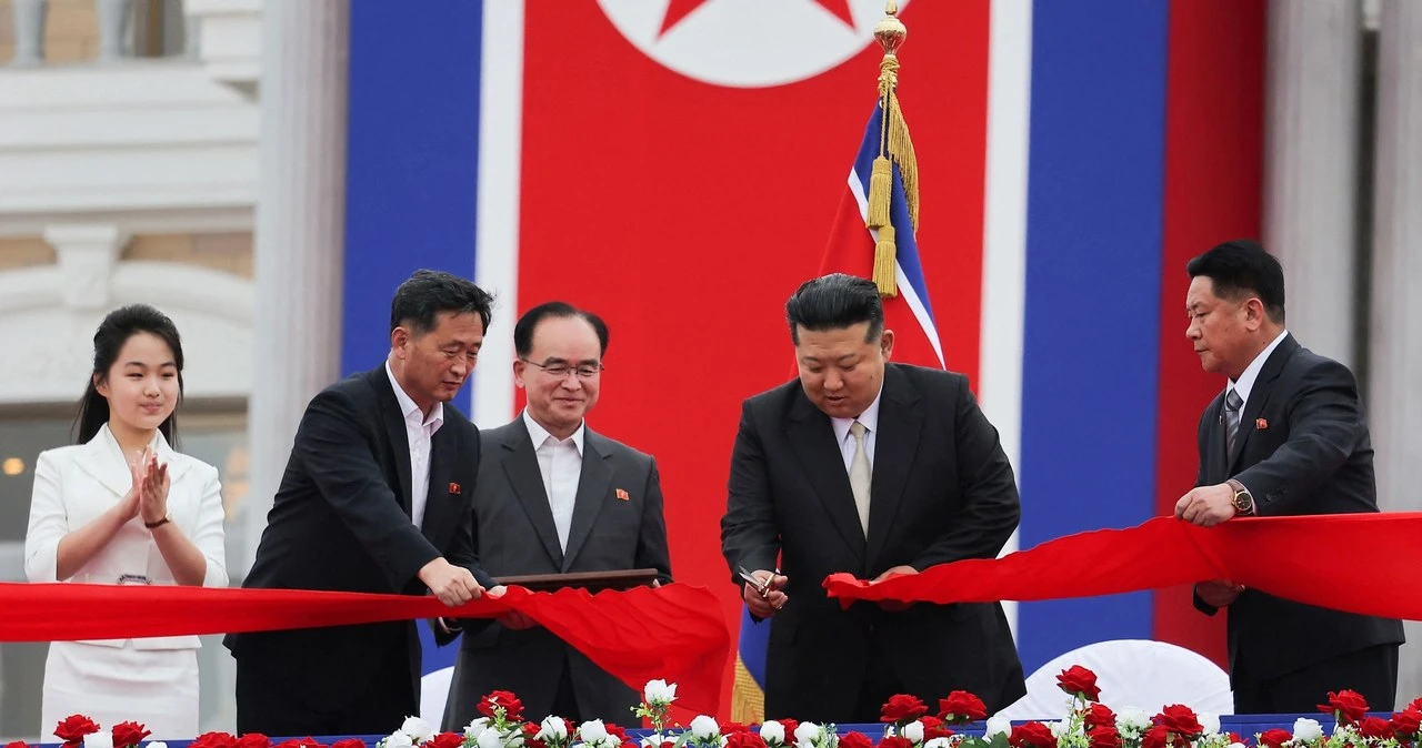 Kim Dzong Un świętuje 