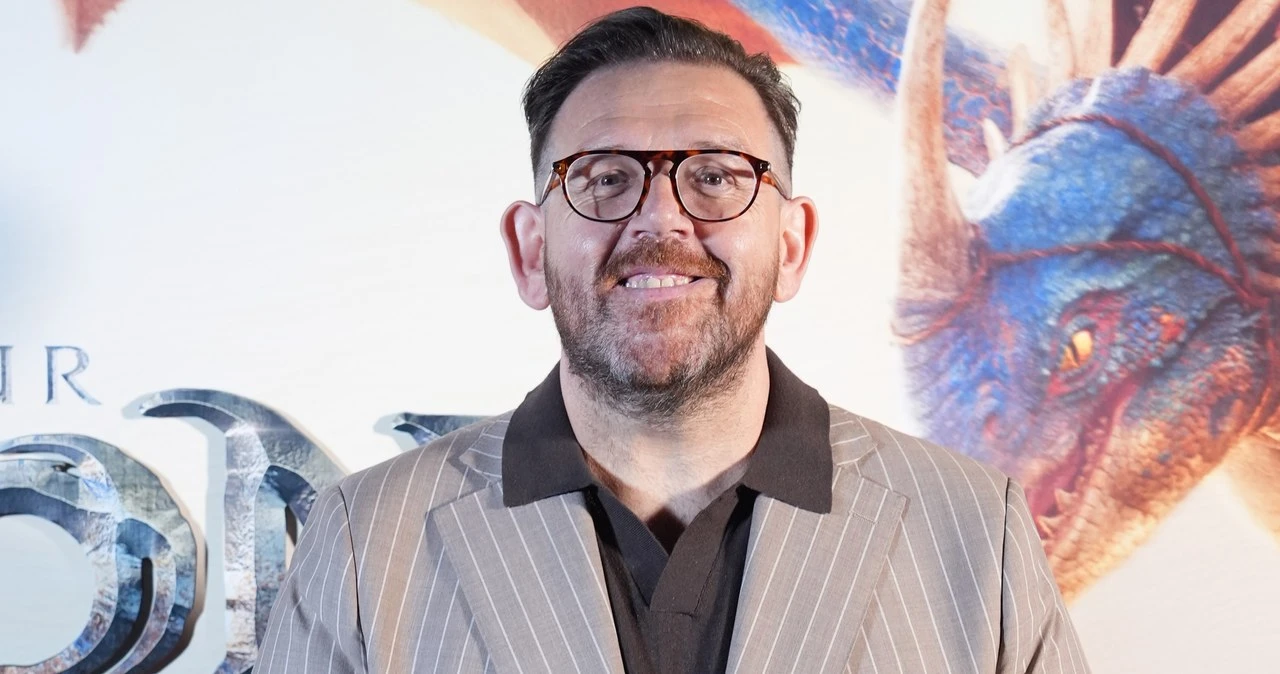 Nick Frost o roli Hagrida w serialowym 
