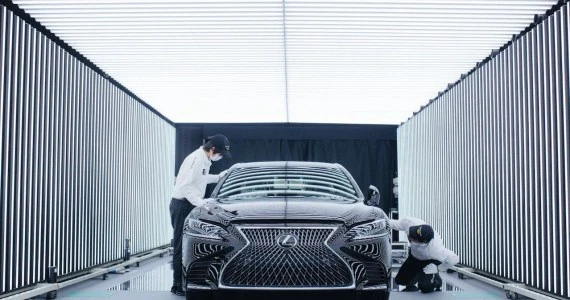 To w tych fabrykach produkowane są Lexusy