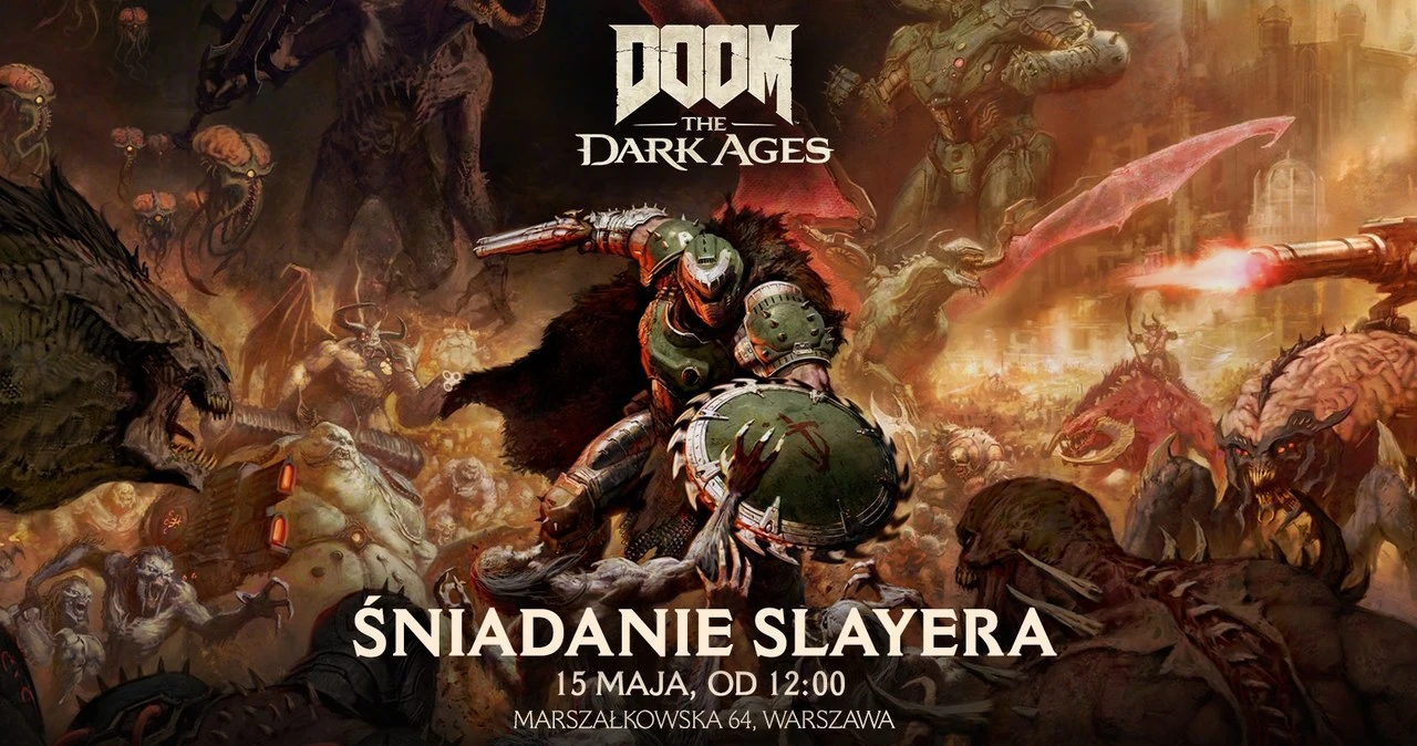 Doom Slayer zaprasza 15 maja na… śniadanie?