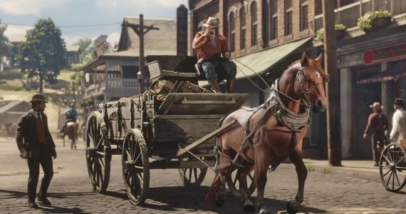 Red Dead Online pozwala wcielić się w jelenia