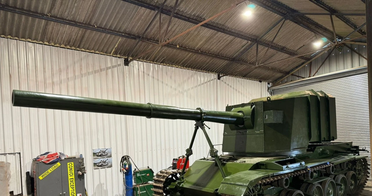 World of Tanks z odbudowanym czołgiem FV4005 na Tankfest 2024