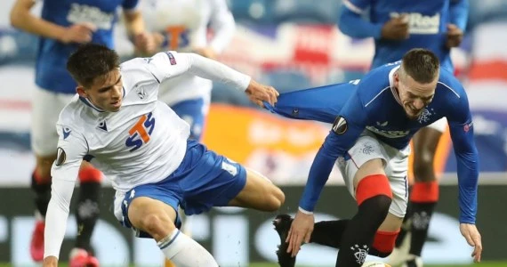 Rangers FC - Lech Poznań 1-0. 