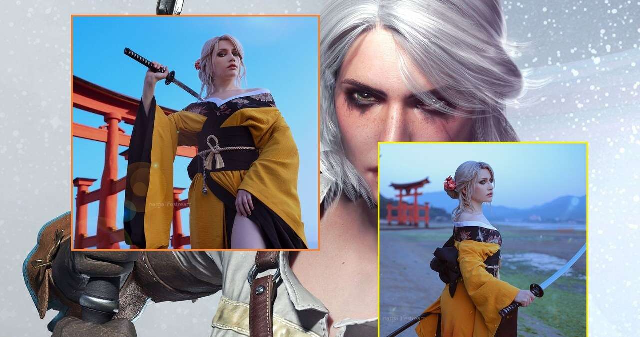 Ciri z Wiedźmina, w wydaniu jakiego nie znacie. Cosplay przyciąga oczy