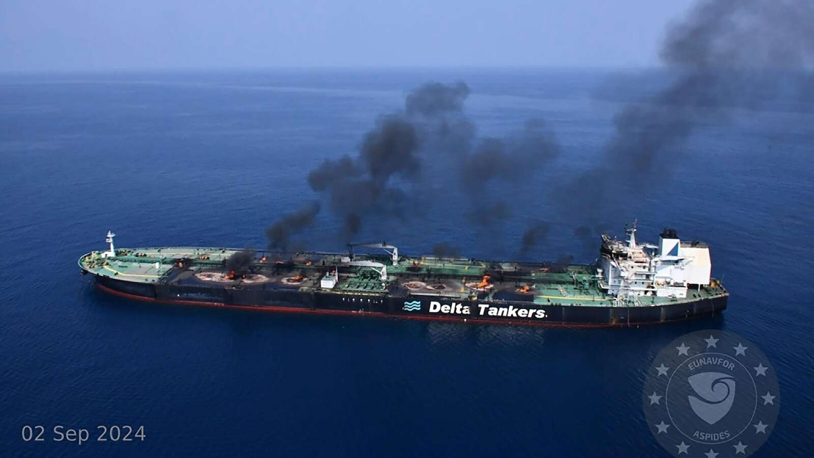 Salvagers launch new attempt to tow an oil tanker blown up by Yemen's Houthi rebels