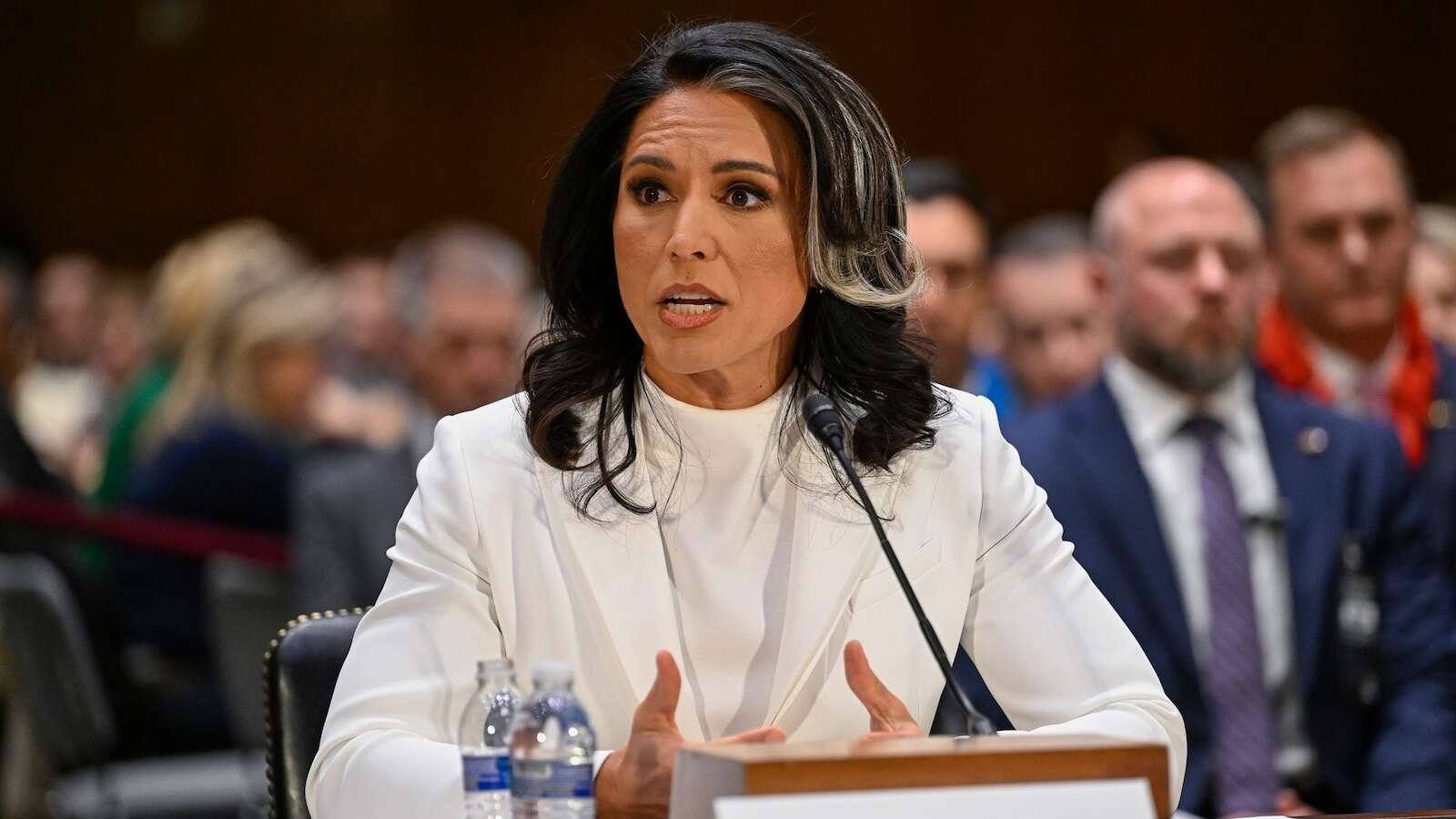 Gabbard avoids condemning government secrets leaker Snowden in confirmation hearing