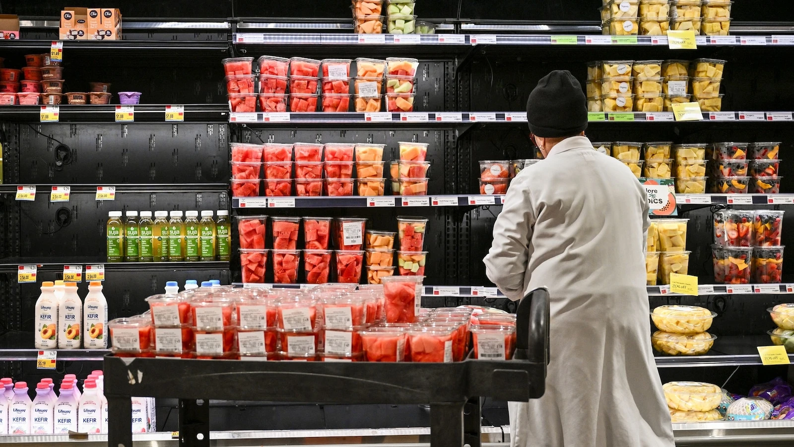 Inflation data to offer snapshot of economy largely before tariff turmoilEconomists expect prices to have cooled in March compared to a year ago.5 minutes ago
