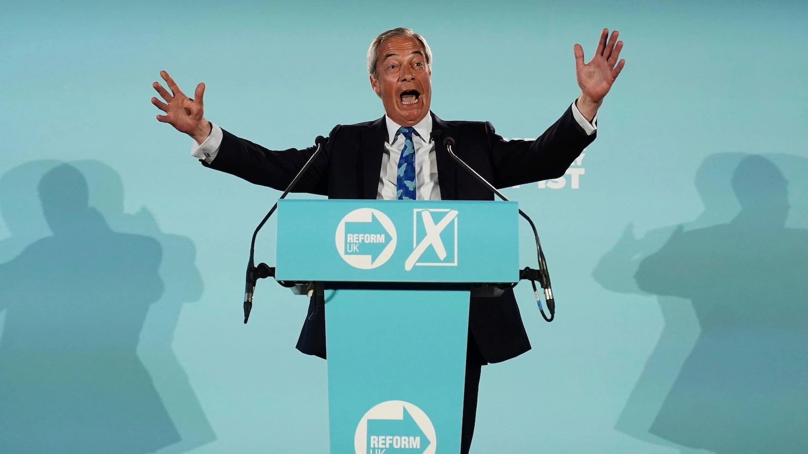 Parts of England vote in local elections, with Farage's Reform UK seeking big gains