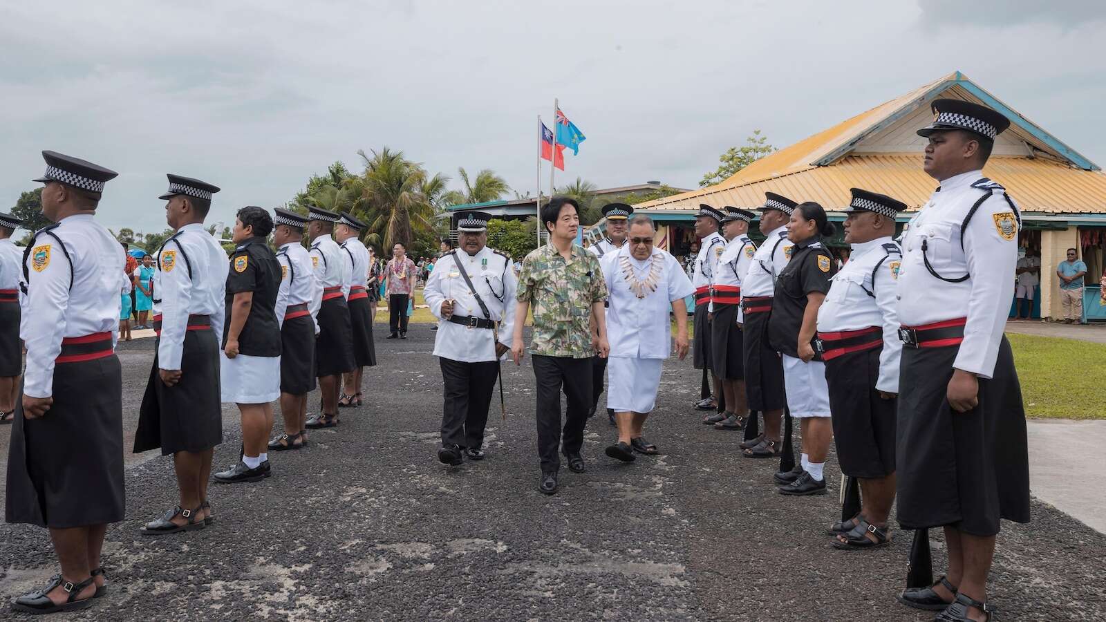 Taiwan leader Lai visits Guam on his second stop in US territory