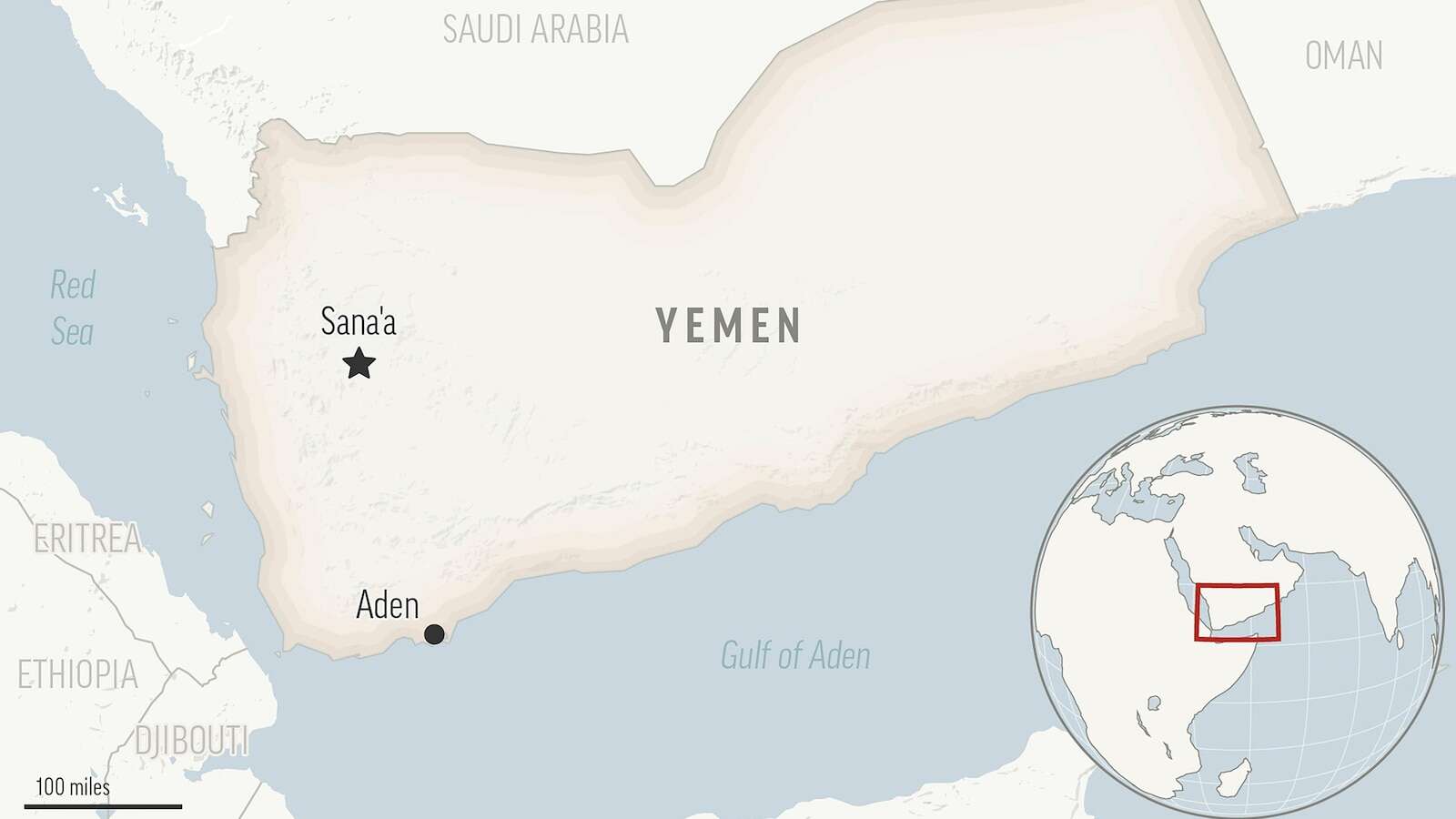 Projectiles strike a ship in the Red Sea in a suspected Yemen rebel attack, officials say